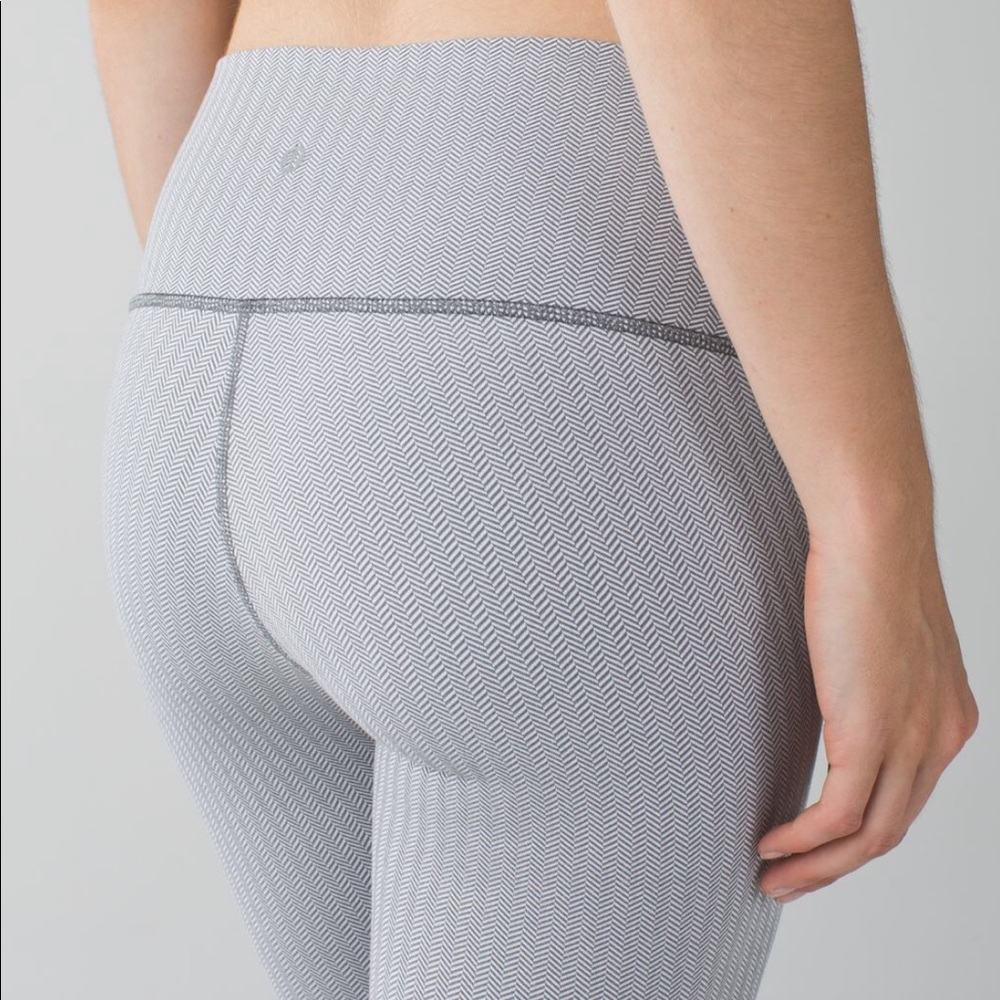 NWT lululemon High Times Pant Sz 12 Herringbone